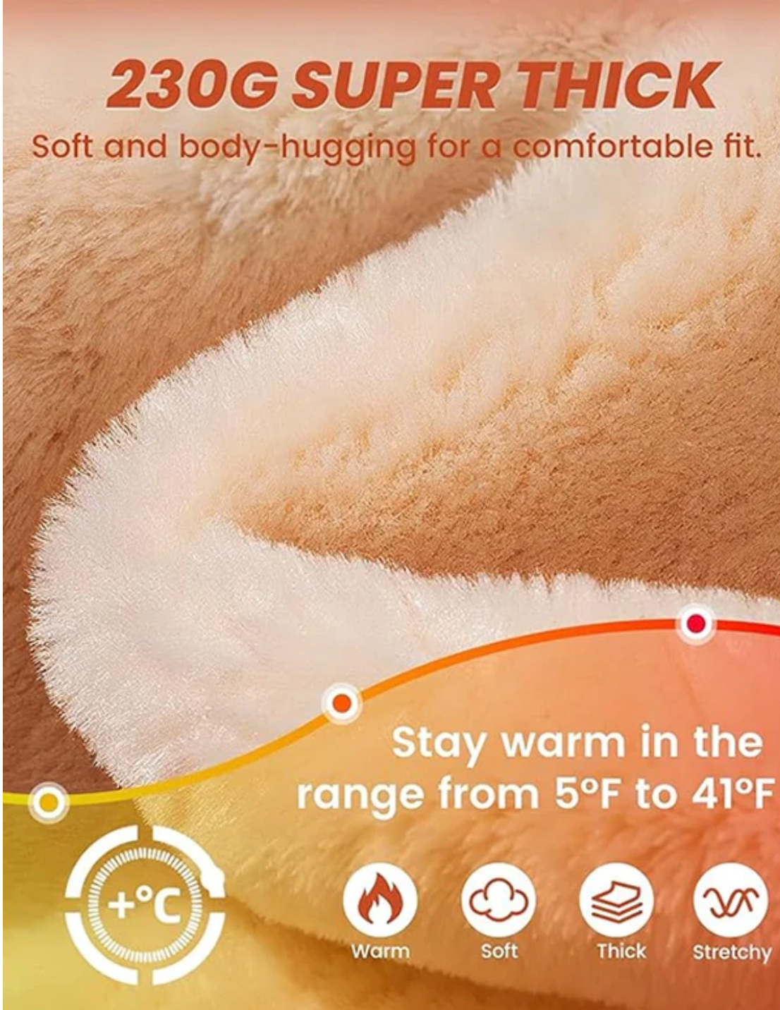 TRANSLUCENT FLEECE TIGHTS | THE WINTER-WARM LEGS
