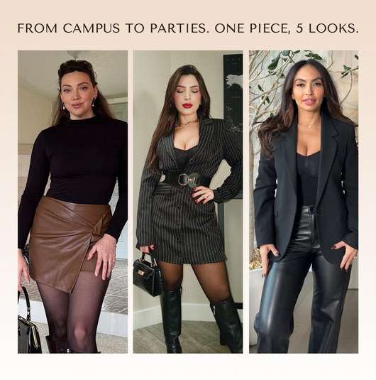 SnatchFleece™ Bodysuit: Fleece-Lined Tights + Shapewear